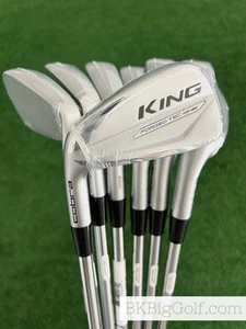 NEW LH Cobra King Forged Tec One Length Iron Set 5-G / KBS $-Taper Lite Regular - Picture 1 of 10