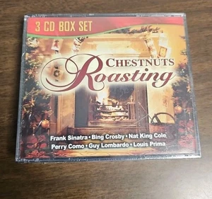 Chestnuts Roasting 3 CD Box Set Brand New Sealed CD Frank Sinatra Bing - Foto 1 di 5