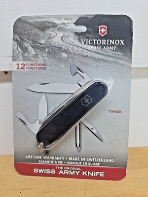 Navaja Suiza Tinker Negra 56103 12 Funciones Multiherramienta Foto 1 de 4