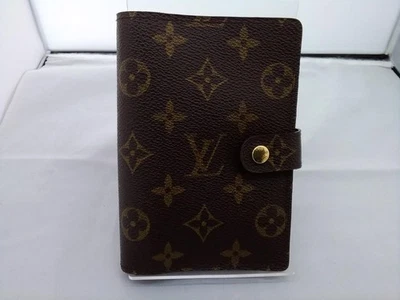 Louis Vuitton Authentic 14.5 cm Notebook Cover Monogram Agenda PM Made in Spain - Image 1 of 4