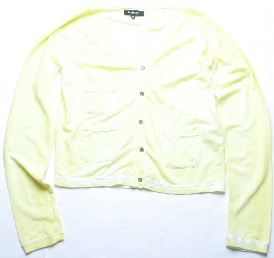 Hurley Second Skin开衫 (XL) 黄色 — 第 1/1 张图片