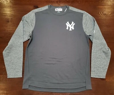 Camisa Majestic ThermaBase New York Yankees Tech Polar Raglán Térmica Crew Talla M Foto 1 de 4