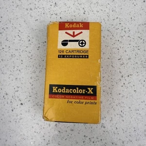 Vintage KODAK Kodacolor-X Color Negative Film CX126 20 Sealed Exp 04/71 - Picture 1 of 4