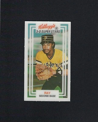 1983 Kelloggs #24 JOHNNY RAY Pirates NO CRACKS oddball Kellogg's - Image 1 of 2