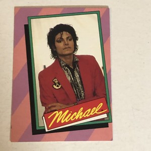 Michael Jackson Trading Card 1984 #31
