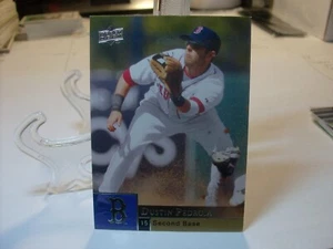 Béisbol Upper Deck 2009 #554 - Dustin Pedroia - Medias Rojas de Boston (98821) - Imagen 1 de 2
