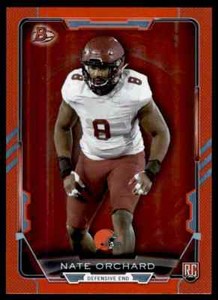 2015 BOWMAN BROWNS NATE ORCHARD RC 54/199 UTAH #78 PARALLEL