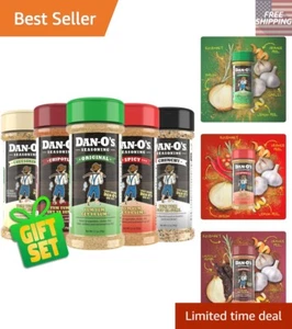 Versatile 5 Bottle Seasoning Pack - Replace Your Salt & Pepper Today! - Picture 1 of 11