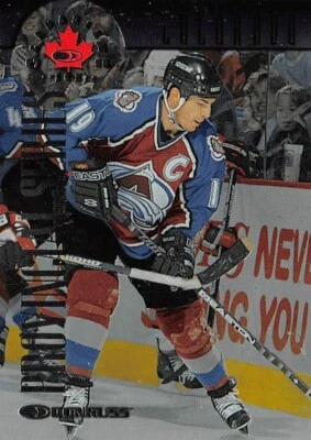 1997-98 Donruss Canadian Ice Provincial Series #102 Joe Sakic /750 - Image 1 of 2