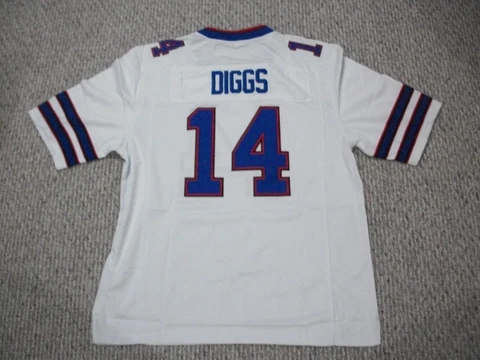 STEFON DIGGS Unsigned Custom White Buffalo Sewn New Football Jersey Sizes S-3XL Cover