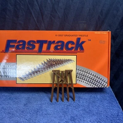 Lionel FasTrack Graduated Trestle Set (6-12037) 4 1/2 "  Replacement Pieces   Q3 - Image 1 of 4