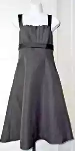 David's Brautkleid schwarz festlich Größe 8 - Bild 1 von 2