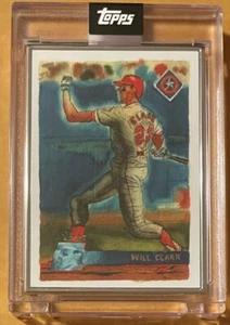 2021 Topps x Spotlight 70 - Card #70 - Will Clark - Artist Proof 13/25 - Picture 1 of 2