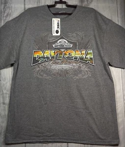 2013 Nascar Daytona 500 graues T-Shirt Größe Extra Large neu mit Etikett - Bild 1 von 6