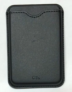 Case-Mate - Magnetic Cardholder with MagSafe For iPhone 16/15/14/13/12 - Black - Photo 1 sur 2