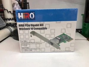 (NIB) New Hiro H50303 Gigabit LAN NIC Full Height SEALED Inspected USA! - Picture 1 of 4
