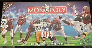Parker Brothers 1998 NFL Monopoly Edizione Ufficiale da Collezione 40917 Gioco da Tavolo - Foto 1 di 7