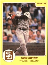 1988 Star Padre Hitman Promo #NNO Tony Gwynn Padres  C24648 - NM-MT