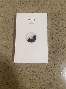 Apple - AirTag (4-Pack) - MX542LL/A - Silver New SEALED - Picture 1 of 6