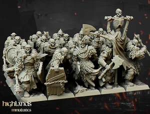 Highland Miniatures Undead Blackwatch Unit - Picture 1 of 13