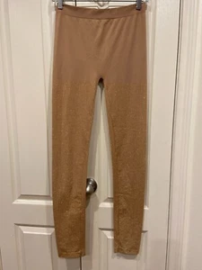 Wolford Gold diamond Shine Leggings Limited Edition  Size M  NWT - Picture 1 of 6