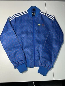 Pharrell Williams x Adidas Originals Polka-Dot Trainingsjacke Blau / Rot Neuwertig XS - Bild 1 von 11