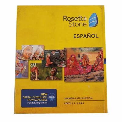 ROSETTA STONE  Learn Spanish (Latin America) - Level 1-5 Set - Image 1 of 2