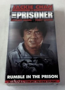 SEALED PROMO VHS ~ Jackie Chan THE PRISONER - Picture 1 of 2