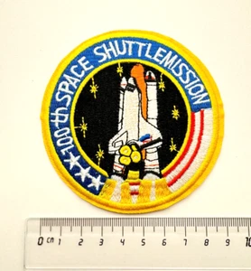 NASA Space Shuttle Patch Bügelbild bestickt zum Aufbügeln Aufnäher - Bild 1 von 2