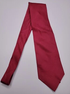 Corbata Formal Covona Para Hombre 59"Lx3.75"W Granate Cuello Corbata Foto 1 de 3