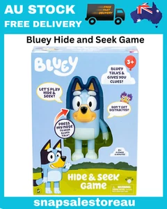 Bluey Hide & Seek Game, Hide the Bluey Figure and Press Her Nose to Start the Bu - Picture 1 of 7