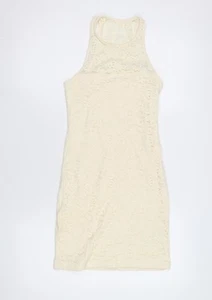 Hollister Women's Ivory Sleeveless Lace Dress S - Picture 1 of 12