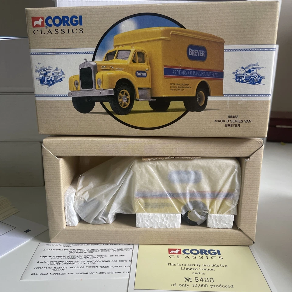 Corgi 98454 Mack B Series Van - Wilton Farm