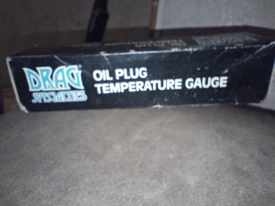 Medidor de temperatura plugue de óleo Drag Specialties para Harley Davidson - Imagem 1 de 3