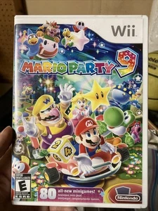 Mario Party 9 Nintendo Wii Complete CIB NM/M CD - Picture 1 of 4