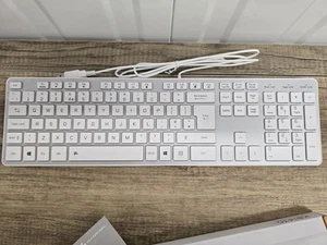 B.FRIENDIT Tastiera USB Cablata Slim, Soft Touch e Tasto Silenzioso per PC, Laptop - Foto 1 di 9