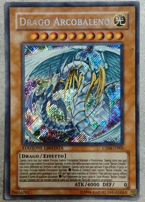 Yu-Gi-Oh Drago Arcobaleno CT04-005  EDIZIONE LIMITATA RARA SEGRETA  - Immagine 1 di 2