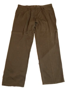 Tommy Bahama Mens Pants Olive Green Silk Blend Pleated Relax Fit - Picture 1 of 6