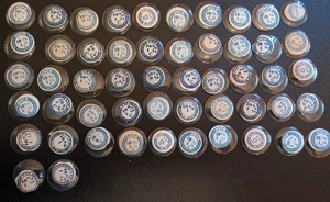 Vintage Glas Taschenuhr Kristalle Konvolut 52 lose verschiedene Größen 10 Ligne - Lot #3 - Bild 1 von 1