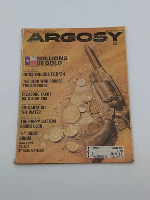 ARGOSY September 1963 Volume 357 Number 3 Guns Firearms Mancave Vintage Magazine - Image 1 of 4