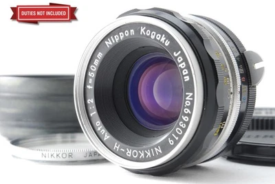 [Casi COMO NUEVO] Nikon Nikkor-H Auto 50mm f/2 Non-AI Standard MF Prime... - Imagen 1 de 4