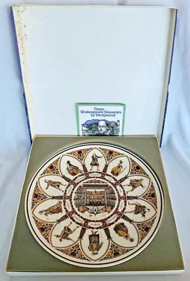 Plato de coleccionista vintage Wedgwood Etruria y Barlaston Shakespeare - Shakespeare Foto 1 de 4