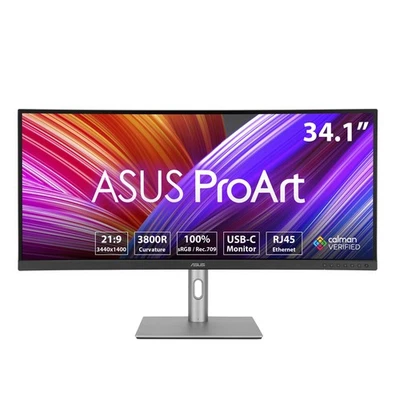 ASUS ProArt PA34VCNV - 34 Zoll UWQHD Curved Monitor mit hoher Farbtreue - Bild 1 von 4