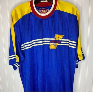 Camiseta deportiva de fútbol vintage años 90 JNCO Super Sport azul para hombre talla XL - Imagen 1 de 5