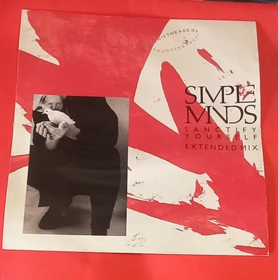 Simple Minds - Sanctify Yourself Extended Mix - Used Vinyl Record 12 - SM 1-12 - Image 1 of 4