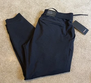 Pantalones de correr LULULEMON City Sweat para hombre negros talla 2XL (36x30) - Imagen 1 de 10
