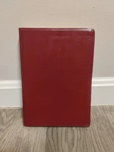 The Living Insights Study Bible 1996 Red Leather NIV Zondervan Editor Swindoll - Bild 1 von 8