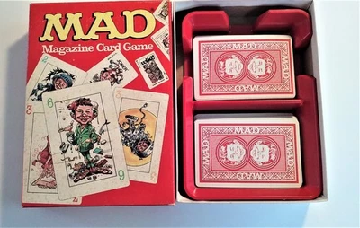 MAD Magazine Card Game 1980 Vintage Parker Brothers Complete Very Good Condition - Image 1 of 4