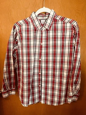 Camisa de vestir Izod para niño con botones juvenil talla XL 14/16 roja negra azul marino blanca Foto 1 de 3