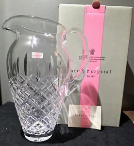 Stuart Shaftesbury Large Pitcher 11" never used with sticker - Picture 1 of 9